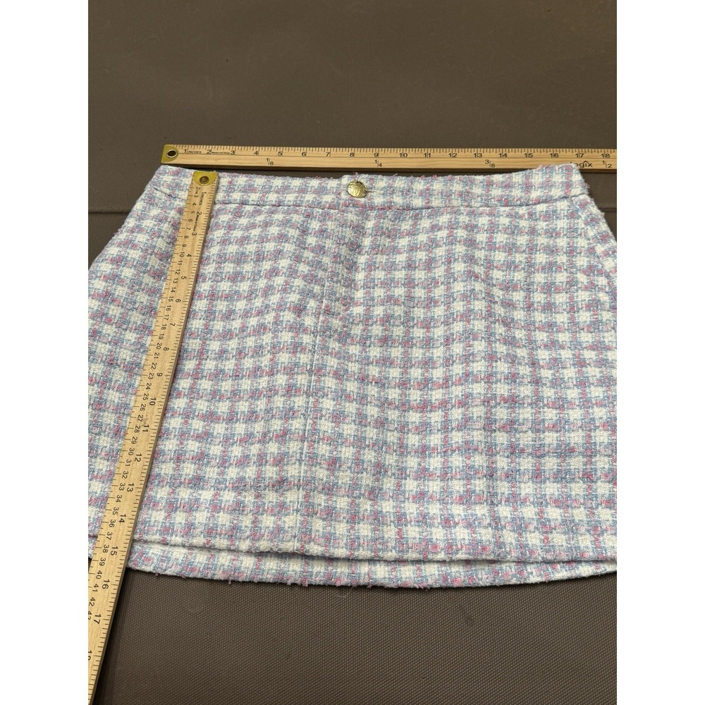 Lilly Pulitzer Colette Mini Skort Boucle Fabric Preppy Office Skirt Women's 8 - Picture 14 of 14